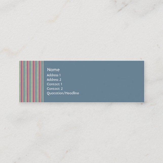 Faded Jeans Profile Card (Front)