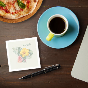 Faded Logo Image Background Post-it Notes