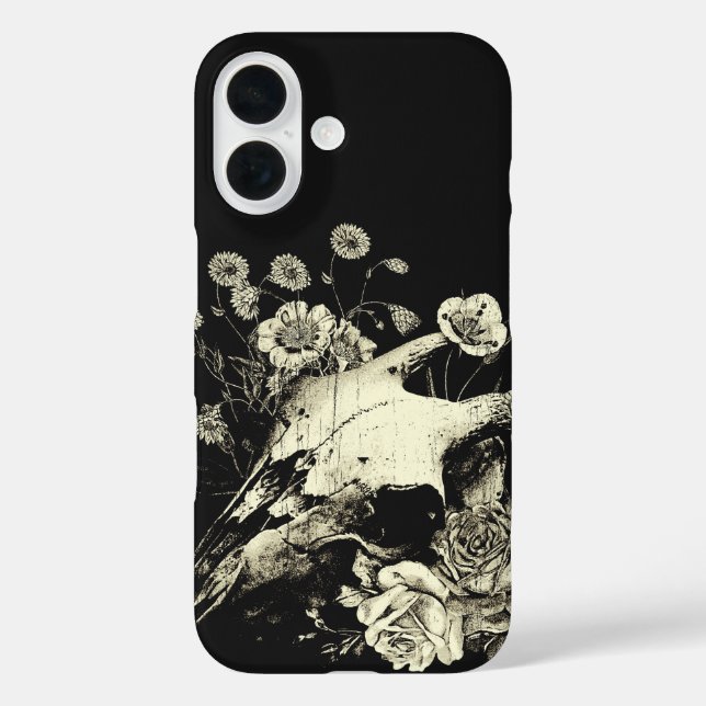 Faded Omen - Gothic Streetwear Design Case-Mate iPhone Case (Back)