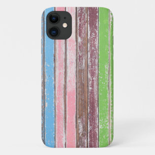 faded paint on rustic wood Case-Mate iPhone case