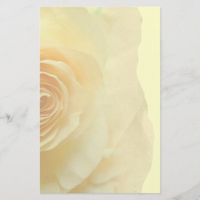 Faded Rose Stationery (Front)