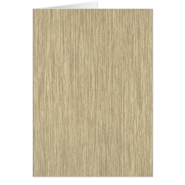 Faded Rustic Grainy Wood Blank Greeting Card (Front)