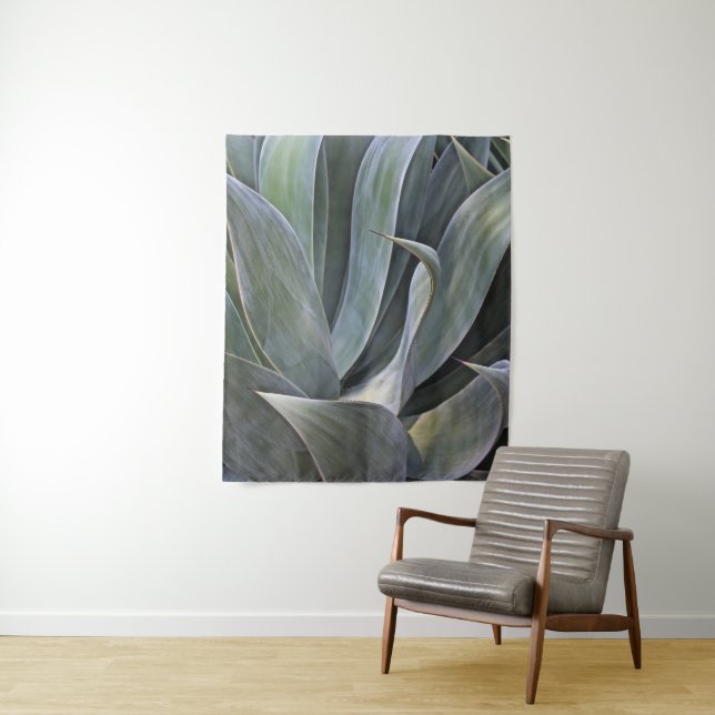 Faded Succulant Detail, 2017 Tapestry (In Situ)