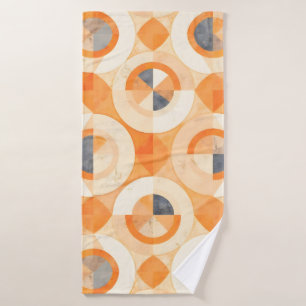 Faded Terra Geometrics Bath Towel Set