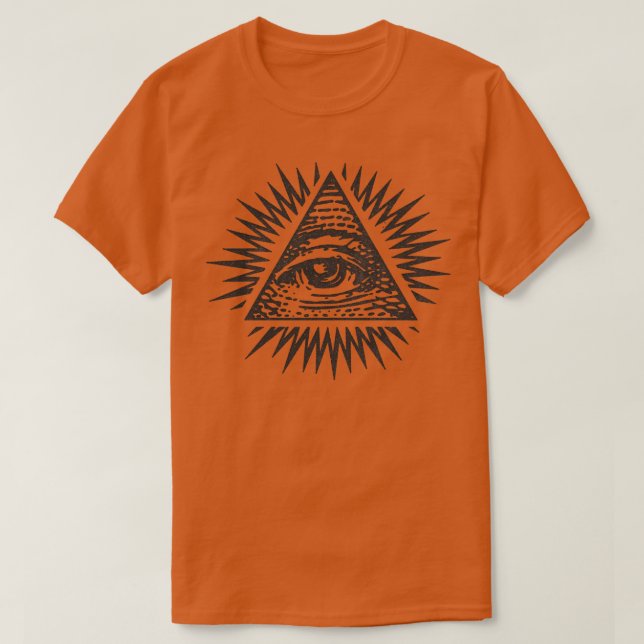 FadedStyle Illuminati Eye T-Shirt (Design Front)