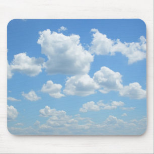 Fading Blues Mouse Pad