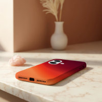 Fading Embers - Warm Abstract Fluid Art