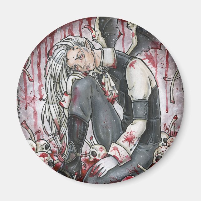 Fading Memories Gothic Magnet (Front)