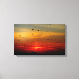 Fading Sunset Canvas Print