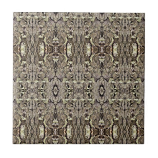 Fadoodle Tree Bark Patterned 4.25 Square Tile