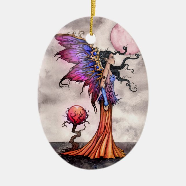 Fae Abigail Fairy Fantasy Ornament (Front)