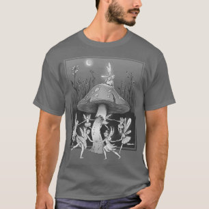 Faecore Fairy Cottagecore Mushroom Fairycore MoonT T-Shirt