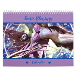 Faerie Blessings Fantasy Calendar