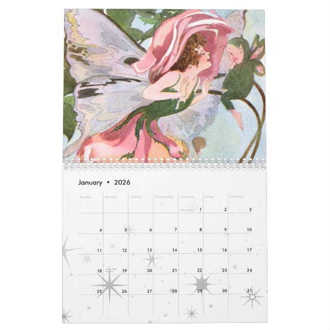 Faerie Calendar 2011 (Jan 2026)