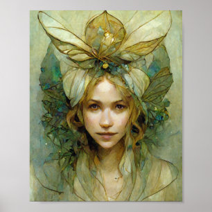 Faerie Crown Fantasy Art Poster