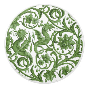 Faerie Dragons Ceramic Knob