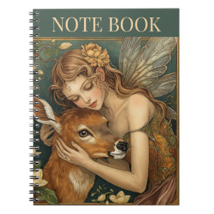 Faerie Embrace-Nature's tender heart Notebook