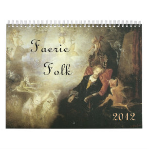 Faerie Folk Victorian Calendar