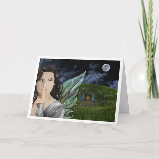 faerie land greetingcard card (Front)