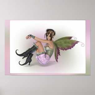 Faerie with attitude poster