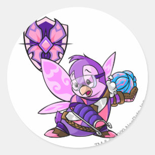 Faerieland Team Captain 1 Classic Round Sticker