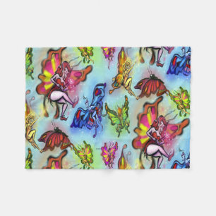 Faeries Fleece Blanket