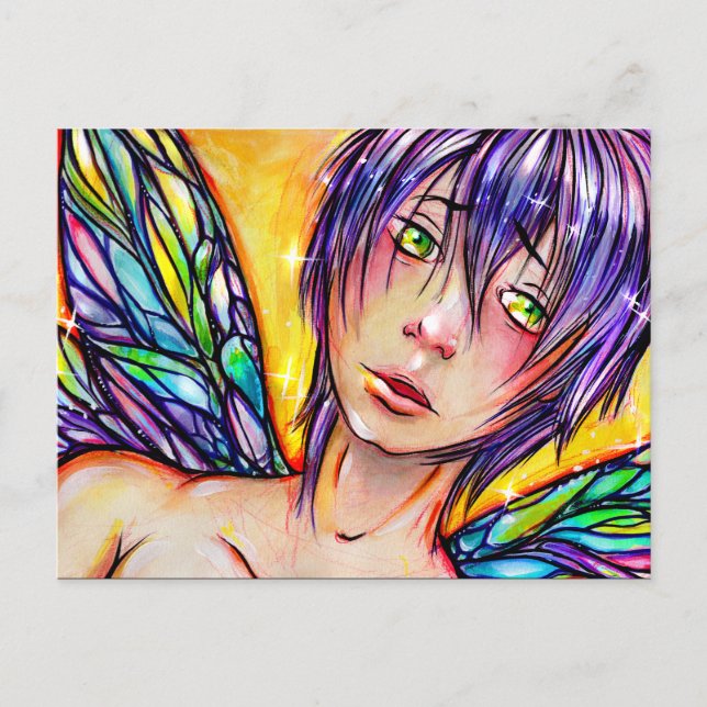 Faery Boy Postcard (Front)