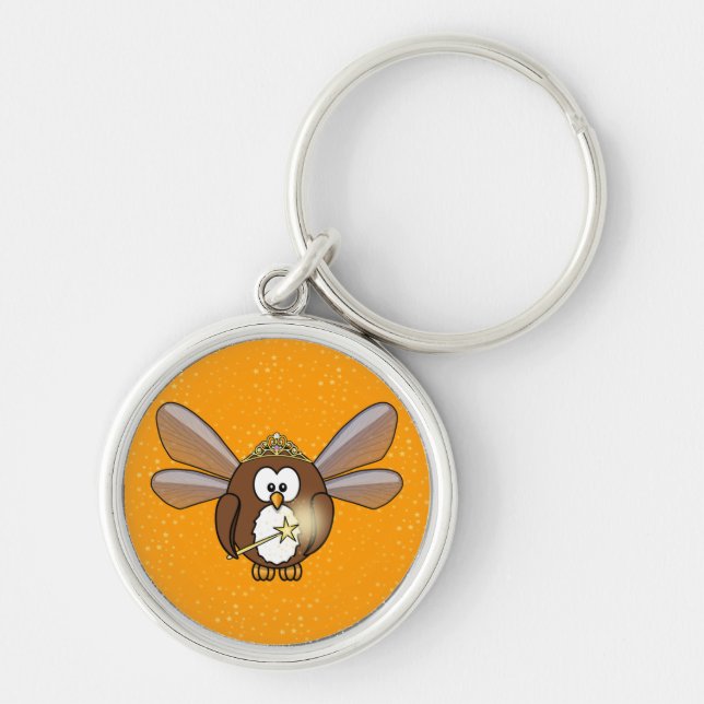 faery owl key ring (Front)