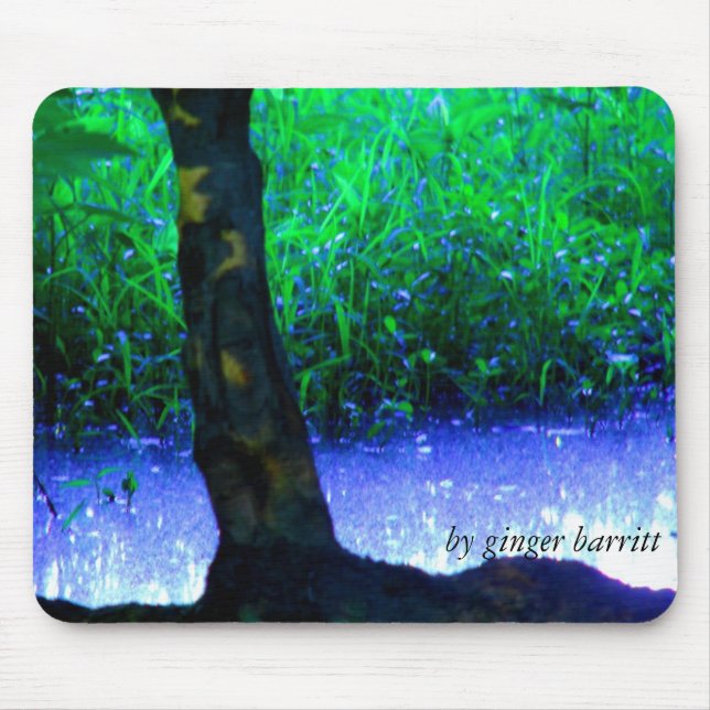Faery Pool, by ginger barritt Mouse Pad (Front)