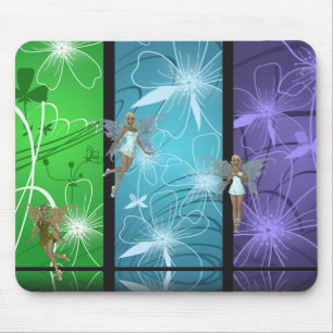 Faes in Flight Mouse Pad