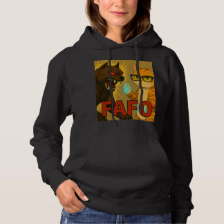 FAFO Cat and Dog Hoodie | Unbothered Pet Attitude