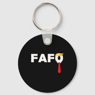 Fafo F Around Find Out Trump Guilty Af Funny Anti- Key Ring
