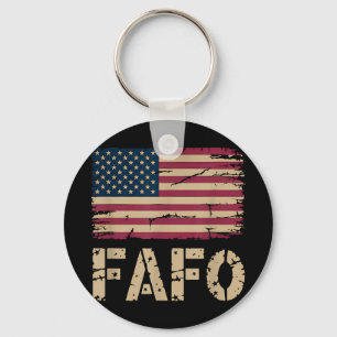 Fafo Flag _1 Key Ring
