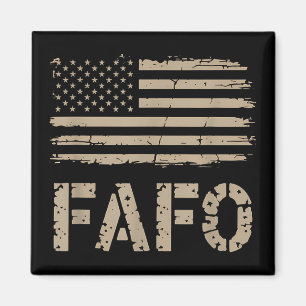 Fafo Flag Magnet