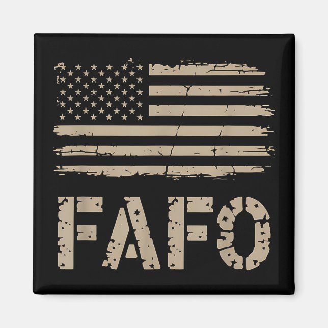 Fafo Flag  Magnet (Front)