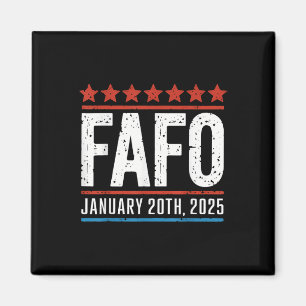 Fafo January 20, 2025 Us Presidential Inauguration Magnet