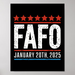 Fafo January 20, 2025 Us Presidential Inauguration Poster