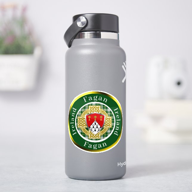 Fagan Shield & Celtic Cross Personalised (HydroFlask)