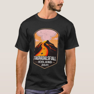 Fagradalsfjall Mountain Volcano Erupted Iceland 20 T-Shirt