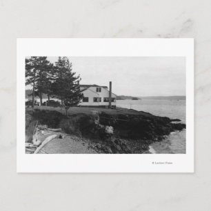 Fahlen's Hope Island Caf� in San Juan Islands Postcard