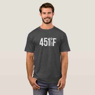 Fahrenheit 451 Logo Funny T-Shirt