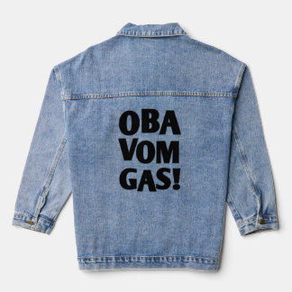 FAHRZEUG Spruch Denim Jacket