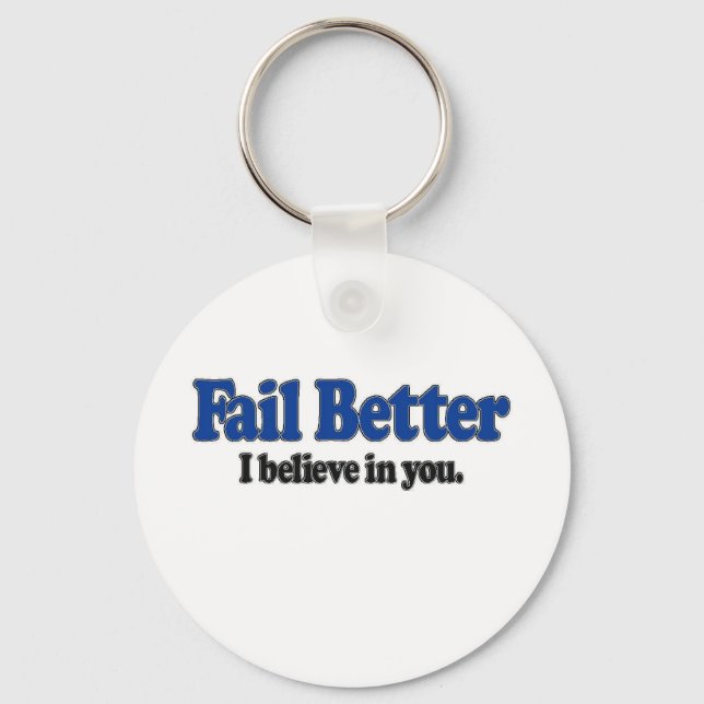 Fail Better Key Ring (Front)