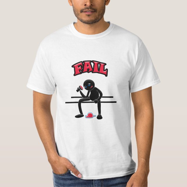 Fail Ice Cream (Front) T-Shirt (Front)