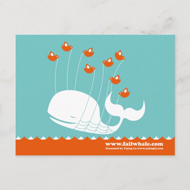 Fail Whale Post Card (Front)