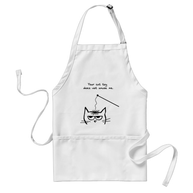 Failed cat toys - Funny cat apron (Front)