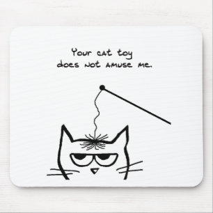 Failed Cat Toys - Funny Cat Mouse Pad
