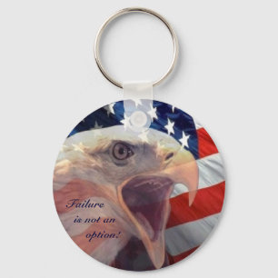 Failure is not an option! key ring