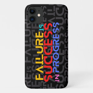 Failure Is Success In Progress Motivational Quotes Case-Mate iPhone Case