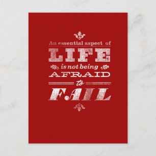 Failure Postcard